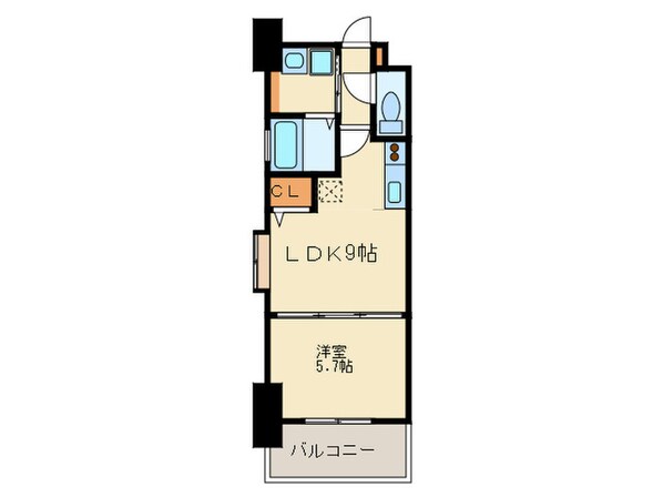 ネストピア県庁前(403)の物件間取画像